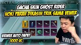 Dikasih Teori Hoki Sama Viewer Buat Gacha Skin Ghost Rider, Auto Kapten Kasih 1000 UC