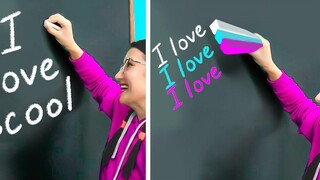 School Crafts And Funny Pranks To Surprise Your Friends And Teacher🤓