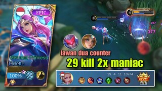 GAK ESPEK BAKALAN DAPET 2X MANIAC + 29 KILL ! PADAHAL LAGI LAWAN 2 COUNTER 😭