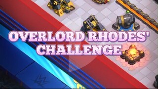 Easily 3 Star Overlord Rhodes' Challenge (Clash of Clans)