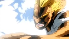 All might VS Nomu My Hero Academia