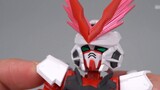 Akhirnya kembali setelah dua tahun! Seri Bandai NX bidat merah Gundam bentuk naga merah di luar kota