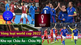 TIN BÓNG ĐÁ KẾT QUẢ VÒNG LOẠI WORLDCUP 2022 KHU VỰC CHÂU ÂU, NAM MỸ