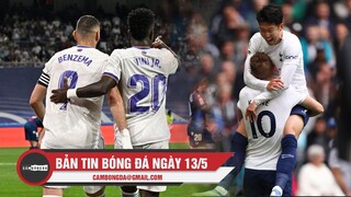 Bản tin Bóng đá ngày 13/5 | Tottenham đả bại Pháo Thủ; Real Madrid có chiến thắng hủy diệt