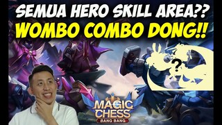 Apa yang terjadi kalo SEMUA Hero skillnya AOE?!? Wombo Combo Edition | Magic Chess Indonesia