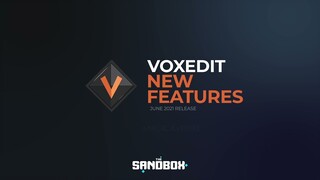 VoxEdit June 2021 Update - New NFT Creation Features, MagicaVoxel Synchronization and More