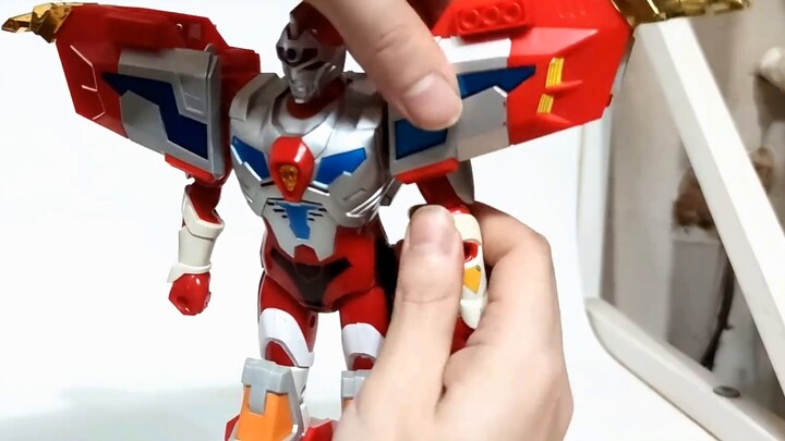 [ฉลองตอนใหม่ของ Electro Superman] Electro Superman DX Transformer, หุ่นยนต์แครอท [Niu Jianmo Play]