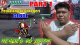 Ada Ultraman, Kamen Rider dan Gundam - Pertarungan Antar Galaksi Heroes Vs Japan PART 1