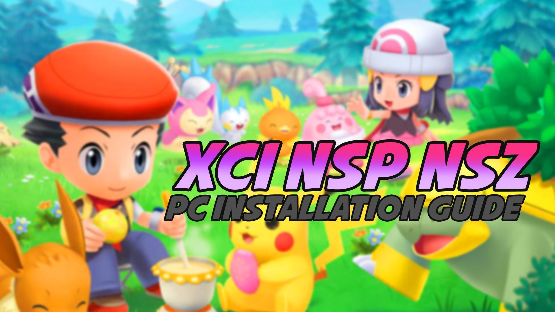 How to download and play Pokémon BDSP on PC [XCI] YUZU-RYUJINX