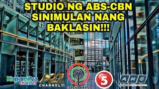 STUDIO NG ABS-CBN PINAG-BABAKLAS NA! KAPAMILYA FANS NAGULAT AT NALUNGKOT!