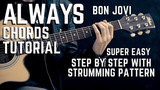 Always by Bon Jovi Complete Chords