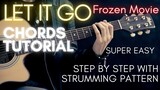 Idina Menzel From Frozen - Let It Go Chords (Guitar Tutorial) for Acoustic Cover