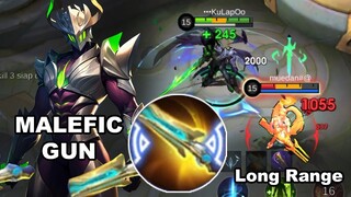 Argus + Malefic Gun | Argus New Long Range Build 2024 | Mobile Legends