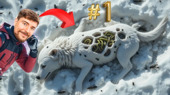 MrBeast Saves Injured Dog Covered in Honeycomb-Like Holes! 🐕 Amazing Arctic Animal Rescue