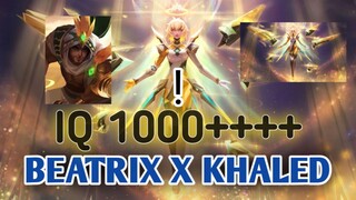 EPIC SCANE BEATRIX X KHALED GAME PLAY MLBB !