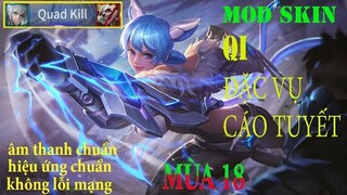 MOD 3 SKIN BĂNG : QI BĂNG : TRIỆU VÂN BĂNG : NGỘ KHÔNG BĂNG FULL ÂM THANH HIỆU ỨNG