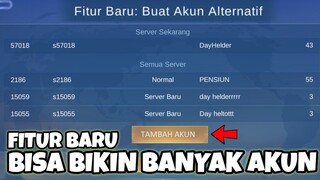 FITUR BARU BISA BIKIN BANYAK AKUN MOBILE LEGENDS TANPA BATAS !!