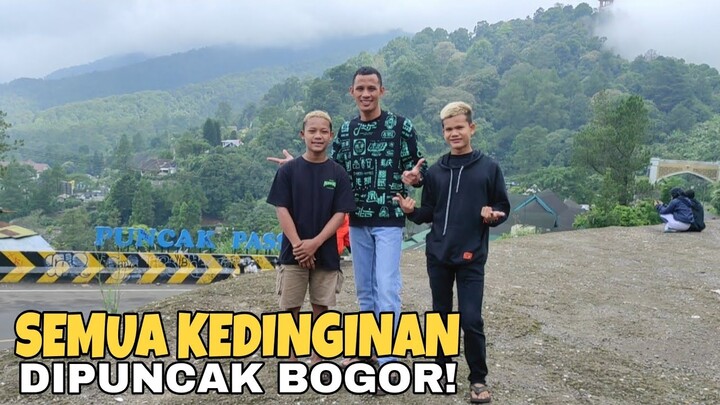 Rian Arifin Dan Preman Kecil  Sampai Di Puncak Bogor || Sampai Gak Tahan Dingin!