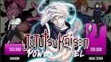 JUJUTSU KAISEN 🔥🔥🔥 Strongest Characters Power Level | Manga | Hachimaru-Kun Power Level