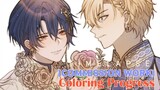 【Commission】Coloring Progress for Someone's Comms! 【Timelapse】