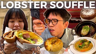 🇫🇷AMAZING GALETTE & CREPES! Lobster Soufflé, Coq Au Vin in PARIS!