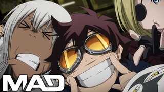 [อนิเมะมิวสิก][Blood Blockade Battlefront] ฉากต่อสู้เลือดร้อนของ BONES