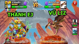 Bật Chế Độ Sinh Tử 1 Mình HEROIC 4 Sao Hạ Gục Team Vũ Liz - Dragon City Top Game Android Ios