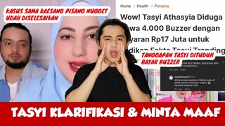 Tasyi Klarifikasi dan Minta Maaf !! Dari Masalah Review Kaesang Pisang Nugget Hingga Buzzer