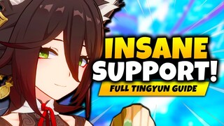 STRONGEST 4-STAR! Full Tingyun Guide & Build (Best Relics, Teams & Lightcones) - Honkai Star Rail