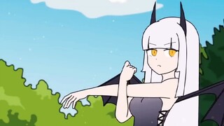 The dragon wanted to fight a powerful human, but was tricked into having children.