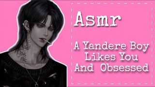 ASMR (ENG/INDO SUBS) A Yandere Boy Likes You And Obsessed [Japanese Audio]