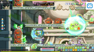 Maplestory đánh boss Slime Angle #game