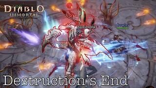 DIABLO IMMORTAL - Destruction's End - Level 38 Monk Gameplay Part 7