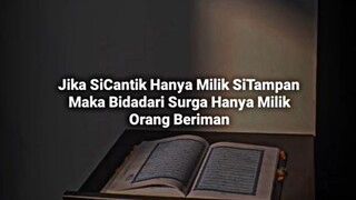 assalamu'alaikum calon penghuni surga