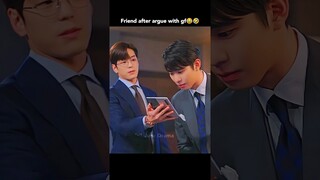 Part 15 🔥 Friend after argue with girlfriend 😂🤣 Business proposal 🔥🥶#shorts #ytshorts #kdrama