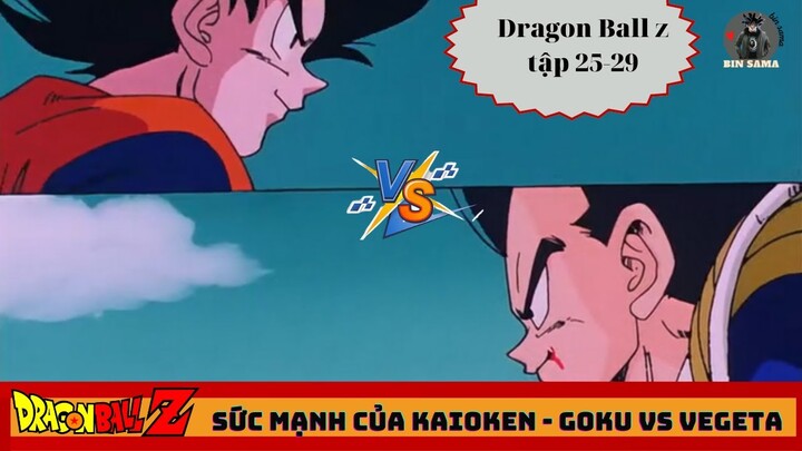 Review Dragon Ball Z 25-29 | Sức mạnh của kaioken - Gô ku đối đầu với Vegeta  |Tóm Tắt Dragon Ball