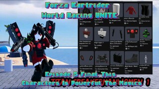 Forza Kartrider World Racing UNITE Episode 5 Final This Characters Is Powerful The Magics