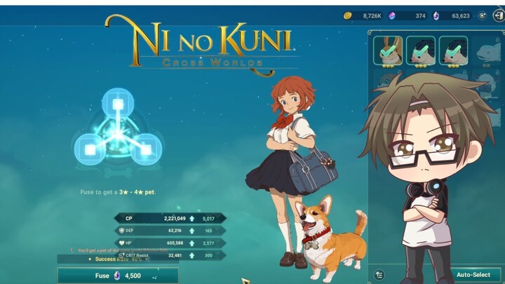 UPDATE GACHA PET TERBARU - Ni No Kuni: Cross Worlds