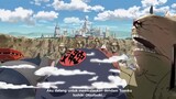 Kehilangan Kurama - Naruto dan Gamabunta di bantu kashin koji dan katak melawan Juubi Code di konoha
