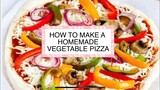 FOOD VLOG: How to make homemade vegetable pizza