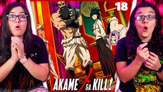 LOS 4 DEMONIOS RAKSHASA, NUEVOS RIVALES🥵 | AKAME GA KILL por PRIMERA VEZ😱CAPITULO 1X18❤️ REACCIÓN