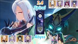 Shenhe Melt & Xiao Hyper Carry | New Spiral Abyss 2.4 | Full Stars - Genshin Impact