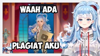 Reaksi Kobo Liat Cosplay Dirinya Sendiri