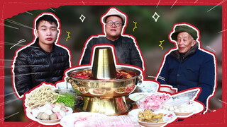 Nikmati Hotpot Arang dengan Seorang Teman di Musim Dingin