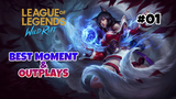 Best Moment & Outplays #01 : League Of Legends : Wild Rift Indonesia