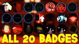 HOW TO GET ALL 20 NEW BADGES in DOORS! (Roblox Doors Hotel Update)