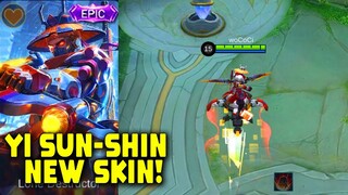 NEW SKIN YI SUN-SHIN LONE DESTRUCTOR MOBILE LEGENDS🟢MLBB