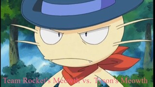 Pokémon S8 Advanced Battle  : Team Rocket's Meowth vs. Tyson's Meowth