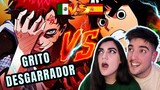 🔥 ESPAÑOLA REACCIONA A NARUTO LATINO VS ESPAÑOL 🔥 | 🤯 ROCK LEE VS GAARA🤯