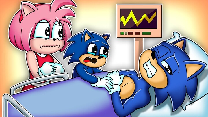AMY, PLEASE DON'T CRY!!! - Goodbye Baby Sonic -  Happy Ending with Sonic | Crew Paz